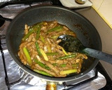 牛肉とニンニクの芽炒め 簡単レシピ作り方3写真