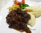 うま～牛肉ぶっこみ赤ワイン煮込み❤作り方6写真