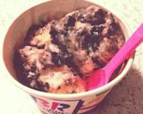 オレオ♪ ストロベリーチーズケーキアイス作り方5写真