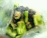 俺流！胡麻香る…トマトと胡瓜の塩昆布和え作り方1写真
