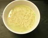 レタスたっぷり　我が家の塩らーめん作り方6写真