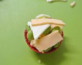簡単なのに美味！お弁当用枝豆チーズカップ作り方2写真