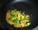 納豆オムレツニラ入り作り方4写真