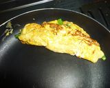 納豆オムレツニラ入り作り方7写真