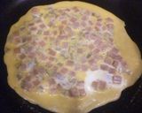 ＳＰＡＭ®とウドの玉子焼き作り方4写真