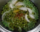 たっぷりグリーンピースのパスタ作り方1写真