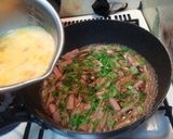 SPAM で簡単柳川風作り方5写真