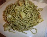 ＊バジルたっぷりジェノベーゼパスタ＊作り方4写真