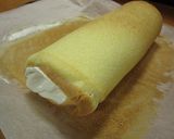 豆腐クリームのロールケーキ作り方15写真