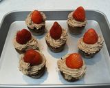 簡単チョコカップケーキ作り方5写真