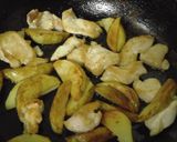 新じゃが×鶏ムネ ゴマみそ和え作り方3写真