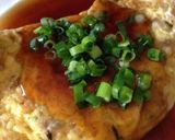 余った餃子のタネで中華風あんかけオムレツ作り方6写真