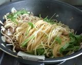 白だしで　きのこ　ﾊﾟｽﾀ作り方4写真