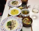 ☆Staubで簡単チキンフリカッセ作り方7写真