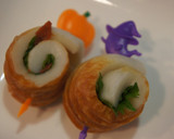 お弁当のちくわ♡くるくるちくわ～梅しそ～作り方3写真