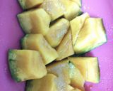レンジで6分☆かぼちゃの煮物作り方2写真