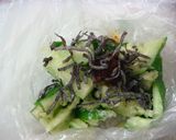 たたきキュウリの“どろだれラー油”和え作り方2写真