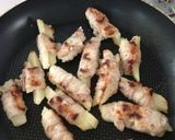 激ウマ♫照り焼き肉巻きポテト♡作り方3写真