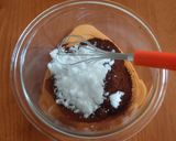 ココアde折り込みシート♪チョコ作り方1写真