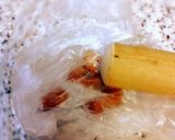 スナップエンドウの胡麻和え☆ナッツ入り♬作り方2写真