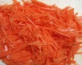 人参と塩昆布の酢の物作り方1写真
