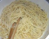 簡単しらすと大葉のパスタ作り方5写真