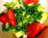 アボカドと豆腐のサラダ自家製ドレッシング作り方4写真