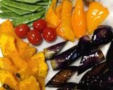 夏野菜の揚げびたし茹で豚添え作り方3写真