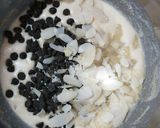 おやつ朝食にバナナチョコチップパンケーキ作り方4写真