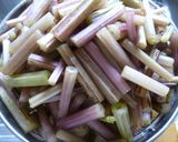 フキの山椒煮作り方1写真