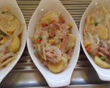 スパムで時短ポテトグラタン　低カロリー作り方7写真