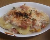 スパムで時短ポテトグラタン　低カロリー作り方8写真