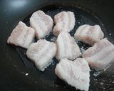 豚ばら肉とさつま芋の照り焼き作り方4写真
