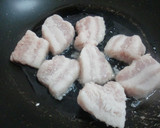 豚ばら肉とさつま芋の照り焼き作り方4写真