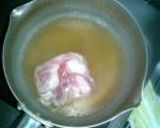 白菜と豚肉のミルク雑炊作り方2写真