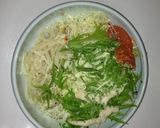 食欲減退でもさっぱりサラダうどん作り方5写真