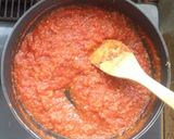 オリジナルトマトソースを使ったパスタ作り方1写真