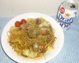 パパのアサリスパゲティ作り方7写真