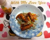 えびの唐揚げの糀ぽん＆塩昆布サラダ作り方2写真