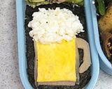 キャラ弁？生ビール〜♪作り方5写真