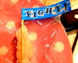 ＊運動会ファイトおにぎり＊（キャラ弁）作り方6写真