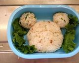トラさん♥簡単キャラ弁作り方1写真