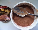 グラス不要　簡単パフェ　チョコリッチ作り方4写真