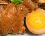 ゆで卵と鶏手羽元のやわらか煮☆作り方6写真