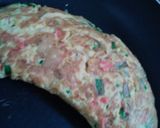 お好み焼き風オムレツ作り方5写真