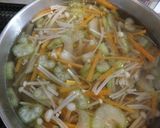 細切り野菜のスープ作り方3写真