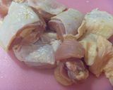 チキンにんにくポン酢炒め作り方1写真