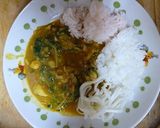 生タラと水菜のシーフードカリー作り方7写真