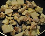 鶏肉と筍のチリソース作り方1写真