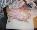 ガチョウの丸焼き作り方1写真